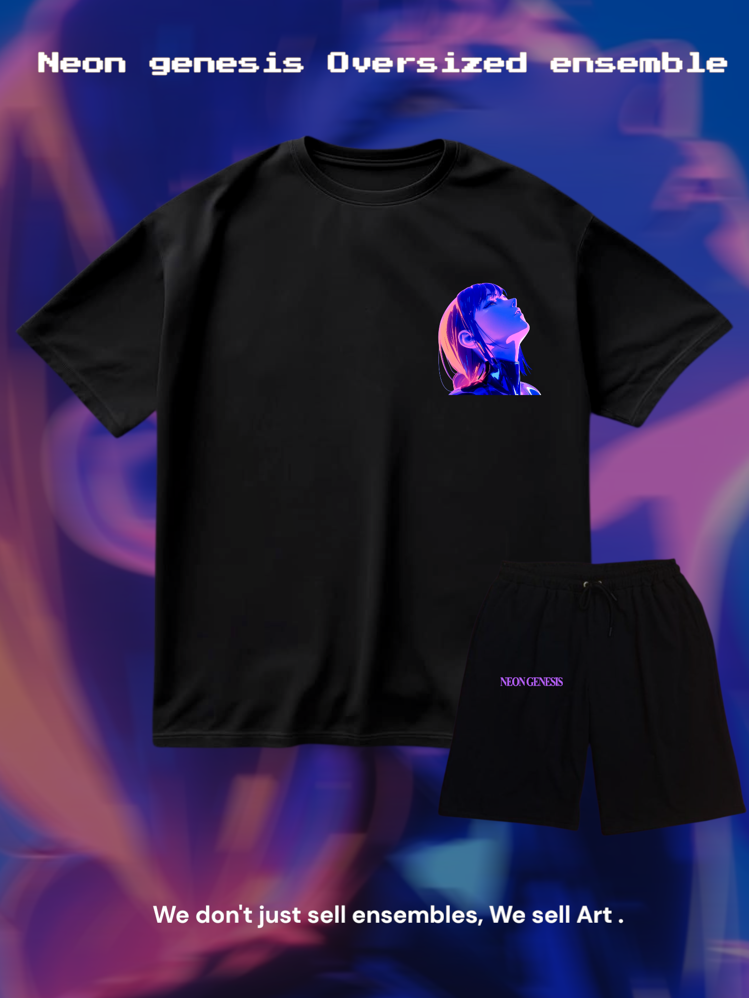 Neon genesis Oversized Ensemble