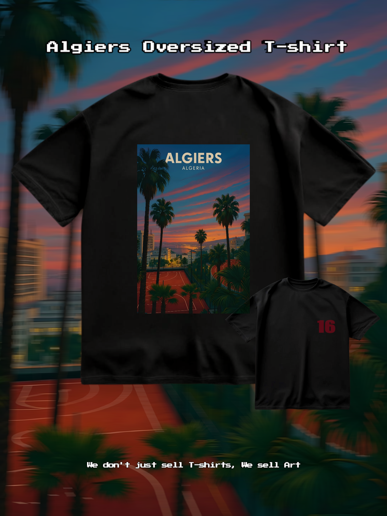 Algiers Oversized T-shirt